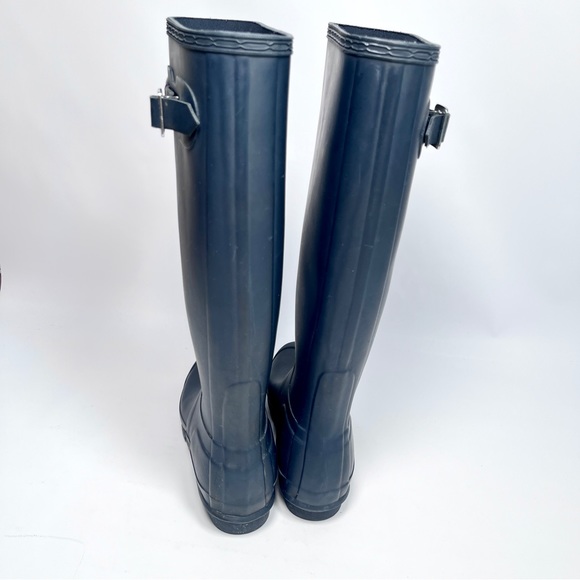 HUNTER rain boots blue - Picture 4 of 9